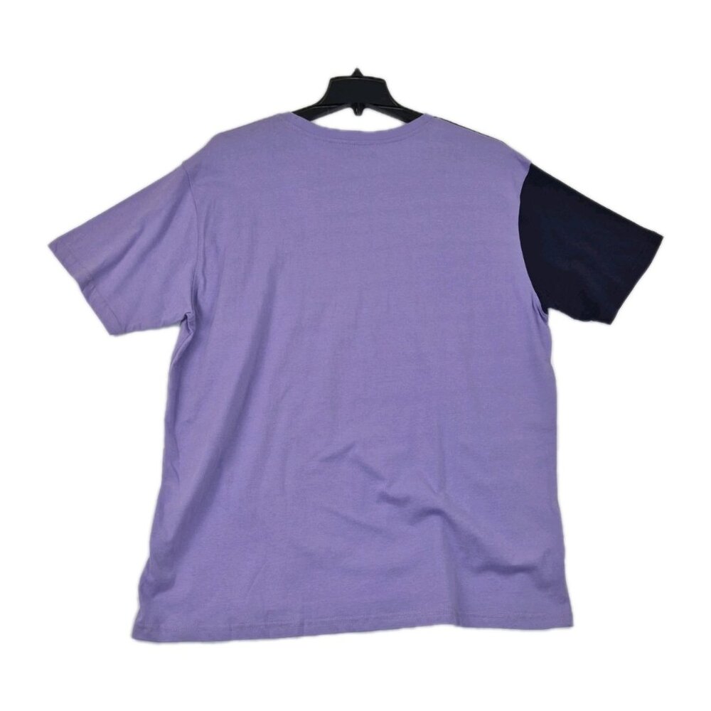 Staple Mens T-Shirt Size 2XL Purple Blue White Embroidered Logo Cotton (09) - Picture 2 of 9